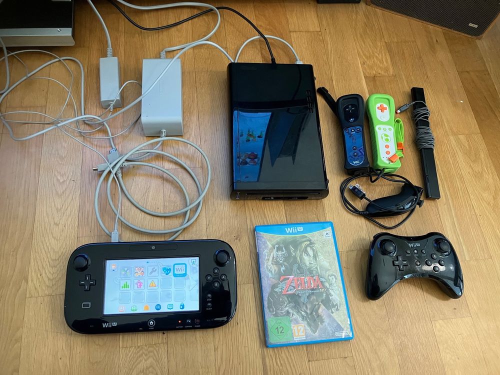 Nintendo Wii U + Pro Controller + Zelda Twilight Princess Acheter sur