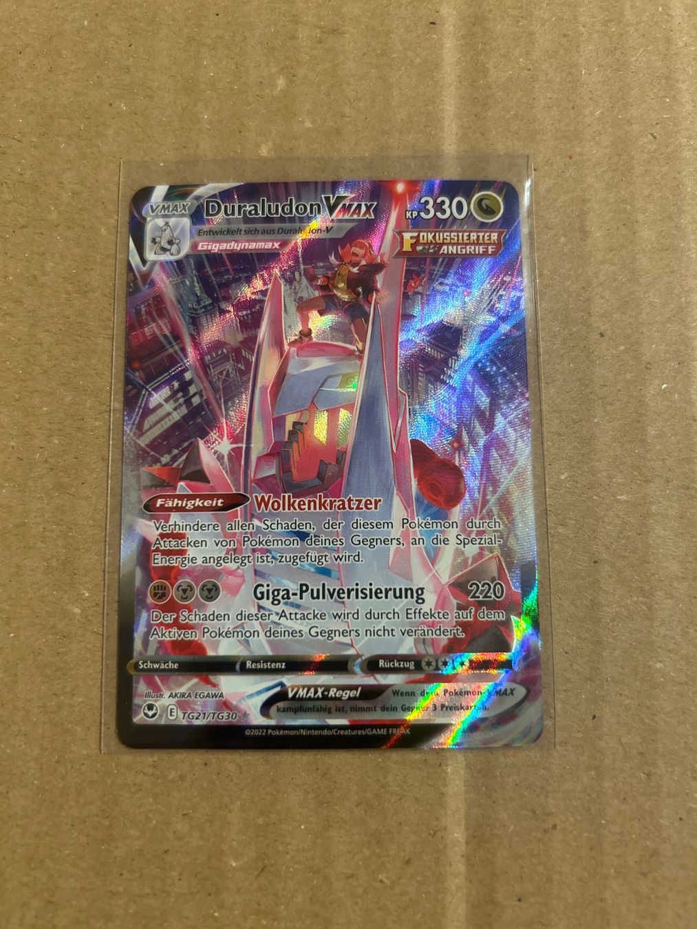 Pokémon Carte collezionabili: Duraludon Vmax (TG21/TG30) – Nuovo (secondo la descrizione) da Zürich venduto da car_rbg5