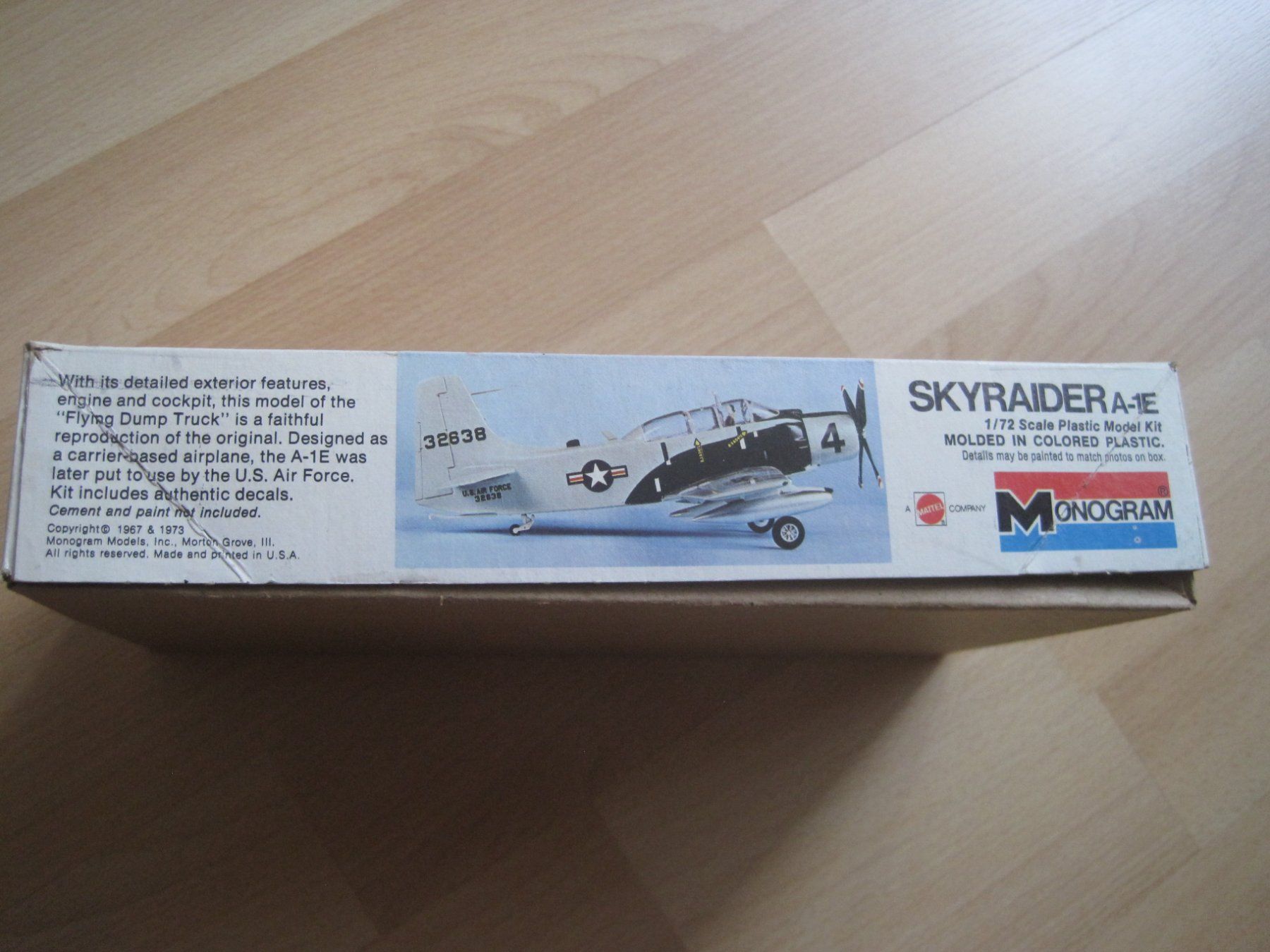 Kit di modellismo & Modellini statici: Skyrider  Monogram  1:72 Bausatz 1973 – Nuovo e nell'imballaggio originale da Gossau SG venduto da Noryflory 1