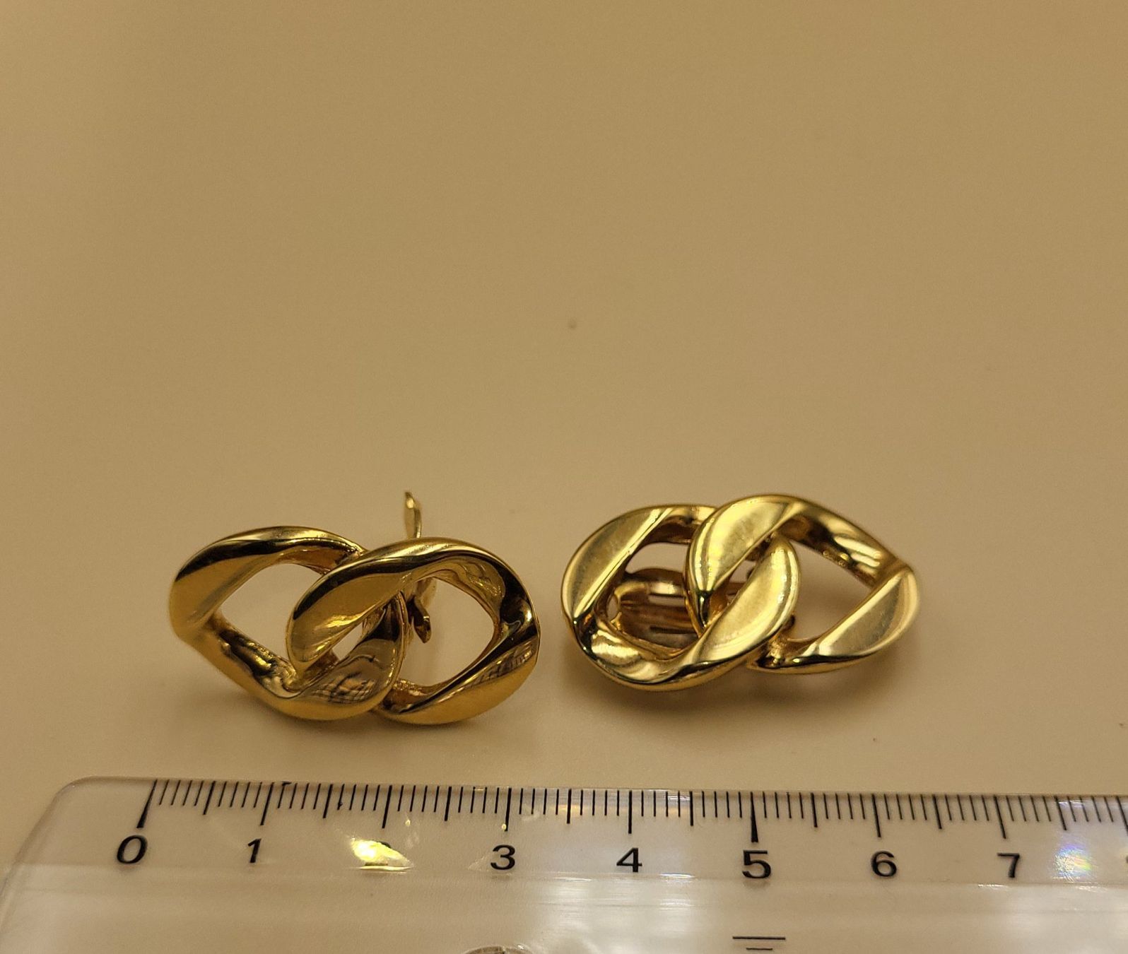 Orecchini pendenti & Orecchini a lobo: Elegante goldige Ohrclips – Usato da Wald ZH venduto da SwissPawnshop 3