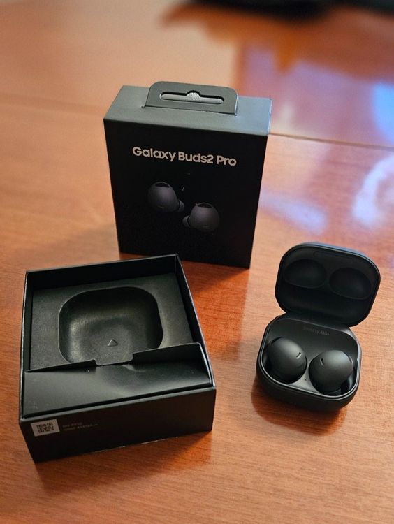 Samsung Kopfhörer: ** Samsung GALAXY BUDS2 PRO schwarz BT Ohrhörer neuwertig ** – Gebraucht aus St. Margrethen SG von Relsi53 4