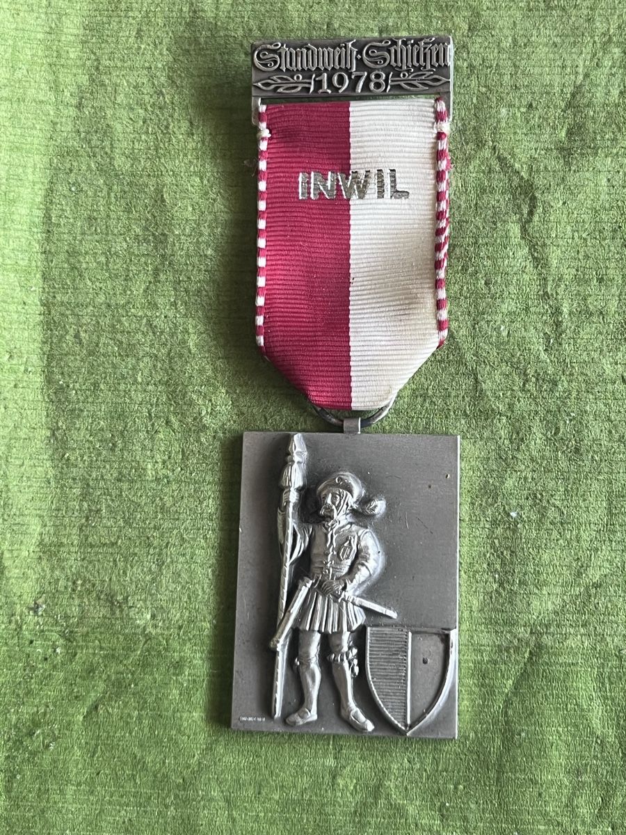Medaglie: Schützenmedaille Inwil 1978 – Usato da Itingen venduto da Bebbi6569