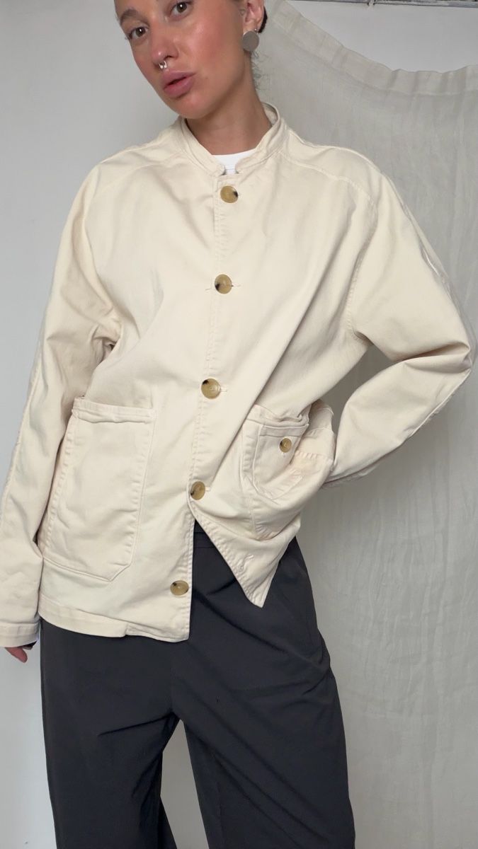 Giacche: Paloma Wool Jacket cream cotton blend size M – Usato da Knonau venduto da Grapesvintage 7