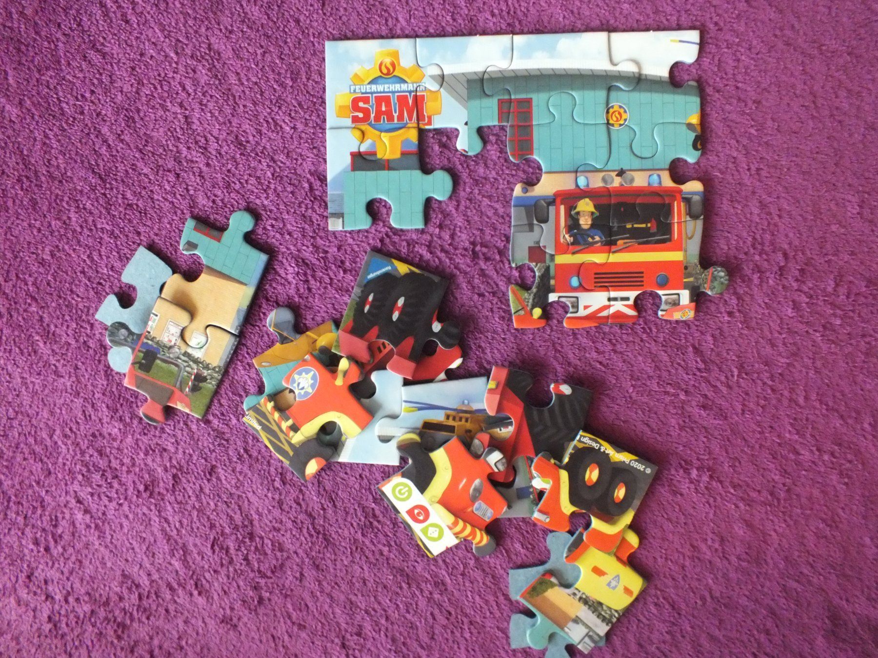 Tiptoi Puzzle: tiptoi Puzzle - Feuermann Sam (2x24) – Usato da Müllheim Dorf venduto da Seeeule01 5