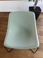 Sessel „Noti“mit Fusshocker, hellgrün