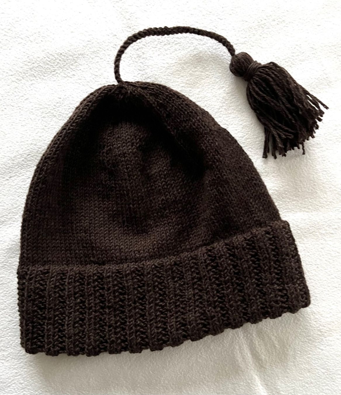 Altro in  Abbigliamento & Accessori: Zipfelmütze, braun, handgestrickt, Zöttelichappe – Nuovo e nell'imballaggio originale da Engelburg venduto da rautibus