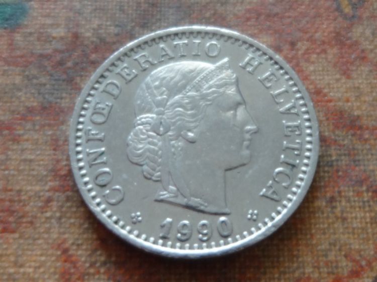 Tutti le monete: 20 Rp. 1990 – Usato da Romanel-sur-Lausanne venduto da Swift13