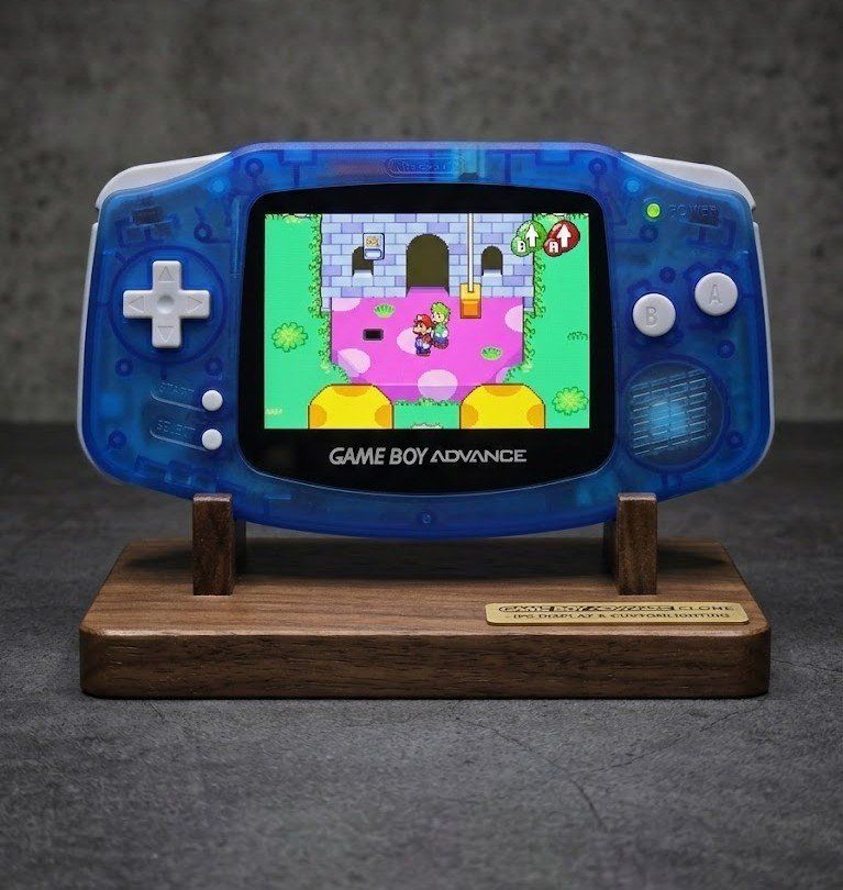 Nintendo Konsolen: 💎Game Boy Advance - 3.2" IPS MAX Display + Audio AMP Mod💎 – Neu (gemäss Beschreibung) aus Gränichen von 8Bit_Pixel