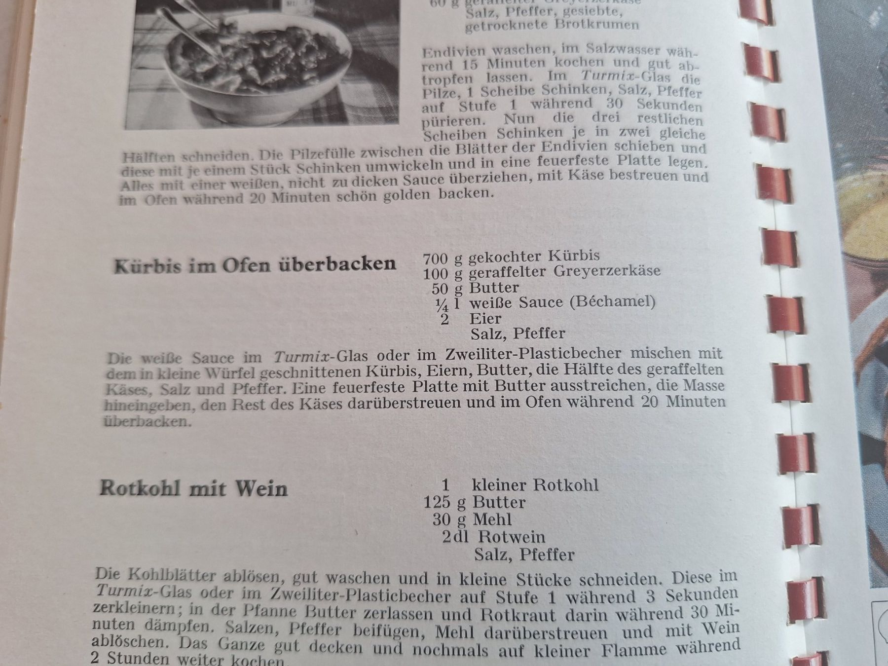 Bücher: VITAGE TURMIX KOCHBUCH 1952 – Gebraucht aus Huttwil von Kunterbuntli 5