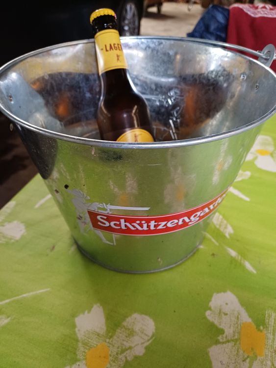 Isolierter Getränkeeimer 10 Liter - Für Picknicks & Outdoor-Partys In Weiß