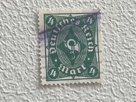 DR - Deutsche Reich Briefmarke
