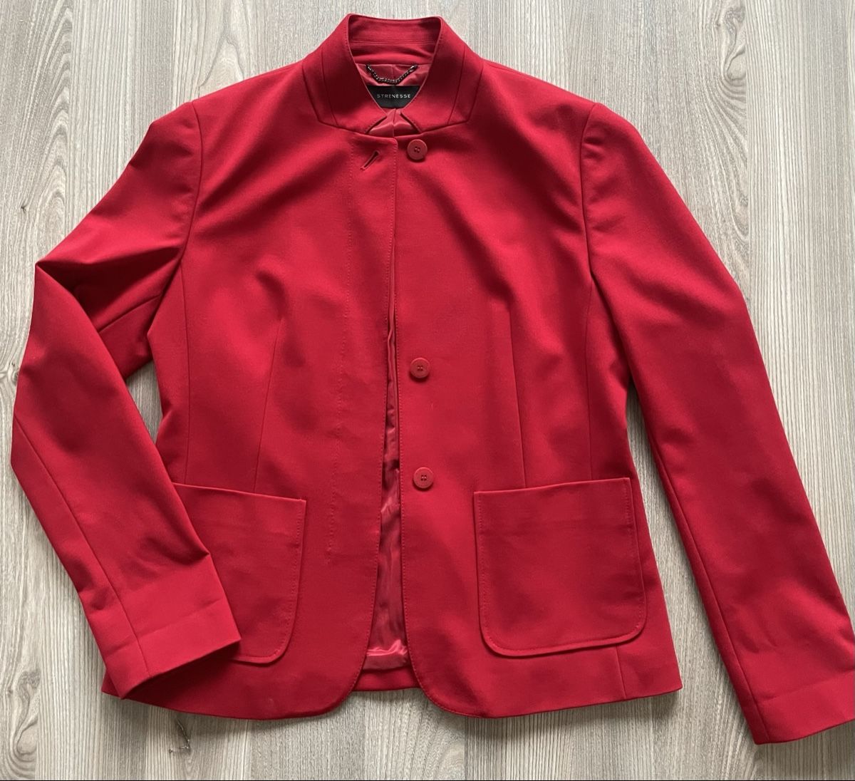 Strenesse Jacken: Strenesse Blazer, Gr. 38, Rot, Top Zustand – Neu (gemäss Beschreibung) aus Rorschacherberg von drdupor 5
