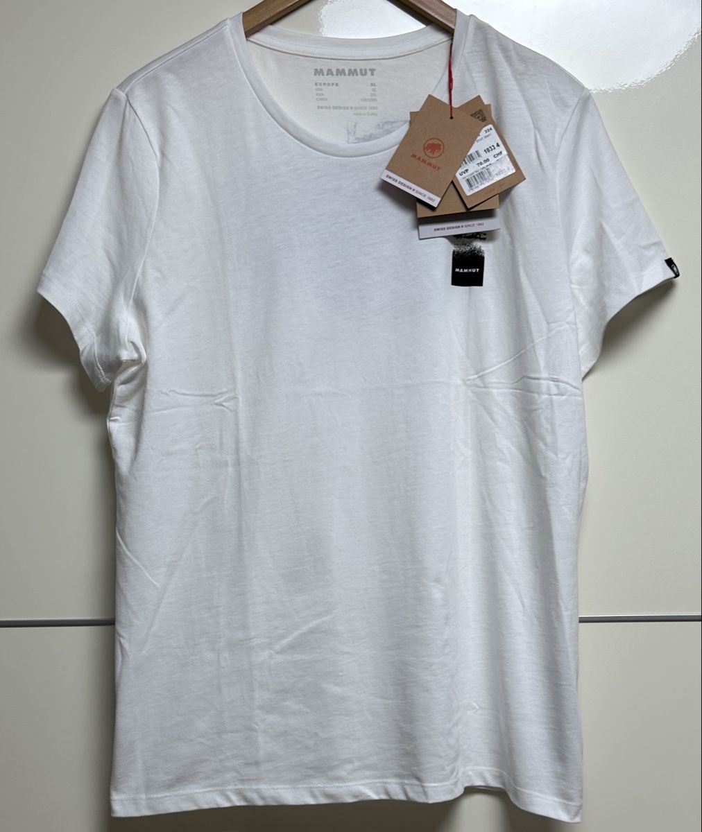 Mammut T-shirt: Mammut tshirt G XL – Nuovo e nell'imballaggio originale da Maienfeld venduto da tobeyl2020