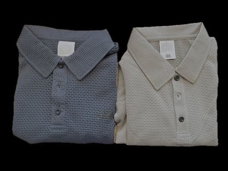 Zwei neue Poloshirts oder Golfshirts
