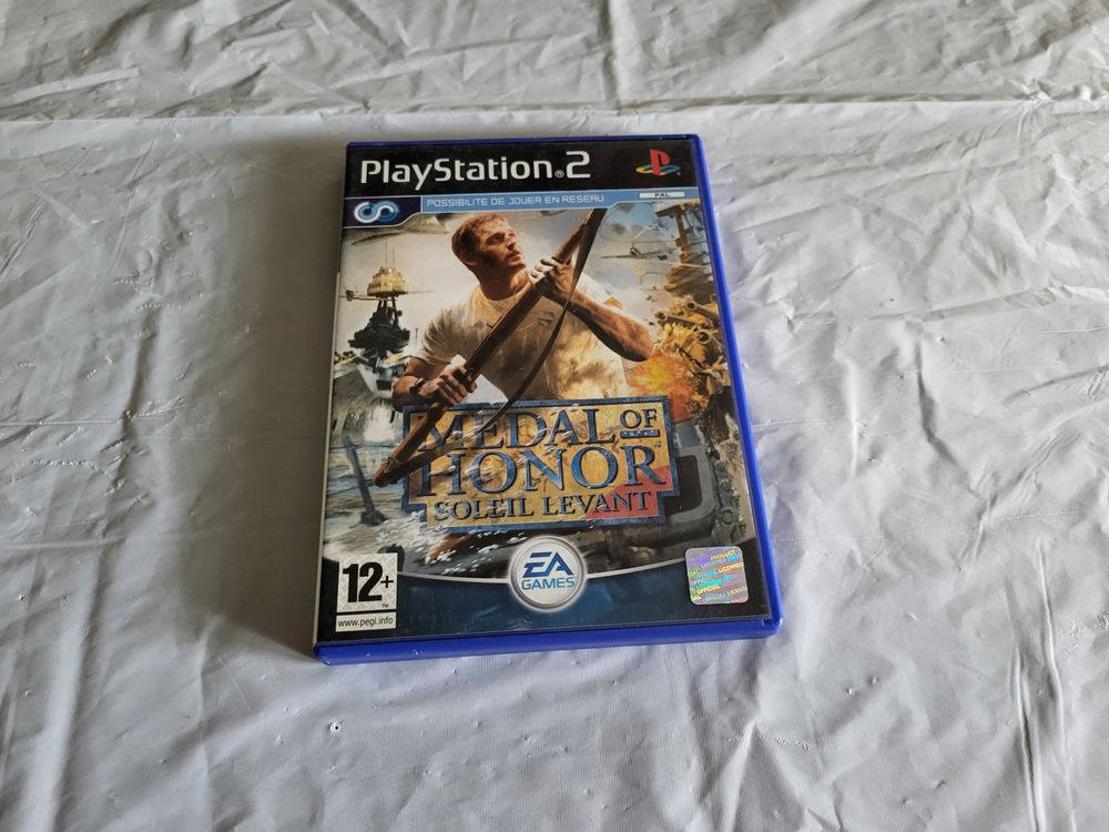 PlayStation 2 jeu video MEDAL of HONOR SOLEIL LEVANT console ps2 complet TBE