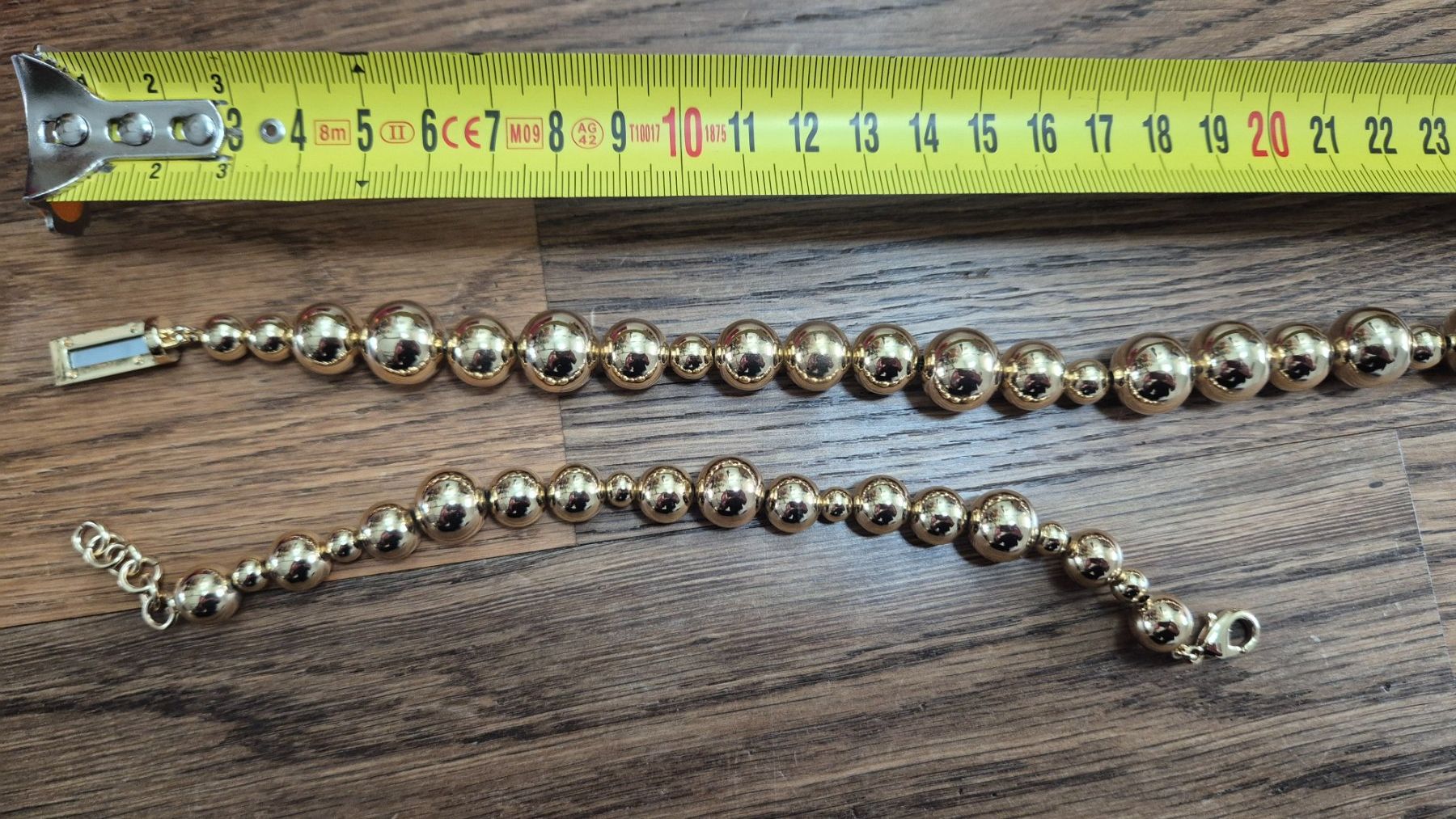 Altri gioielli: Golden necklace + bracelet set – Usato da Zürich venduto da monadiederich 1