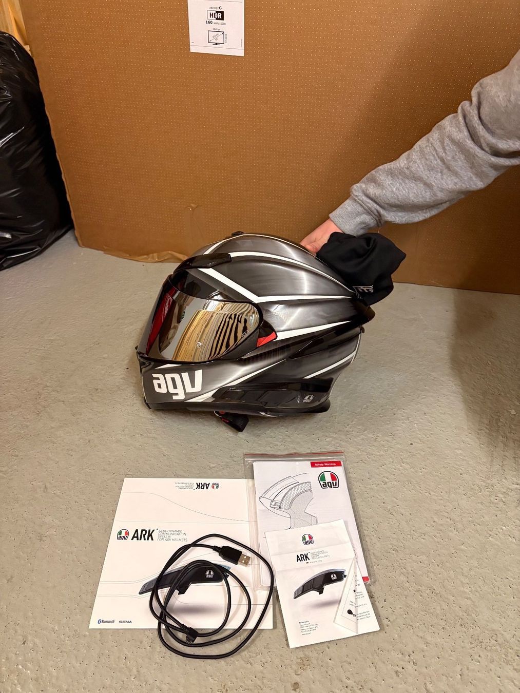 AGV Caschi & visiere: AGV Motorradhelm Grösse S55-56- 67/87 – Usato da Luzern venduto da liv_9552 2