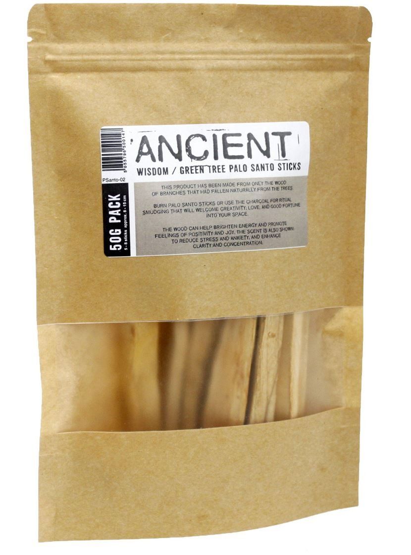 Lufterfrischer: 50g Palo Santo 5-8 Holzstäbchen – Neu und originalverpackt aus Winterthur von LukasMineralienOase 1