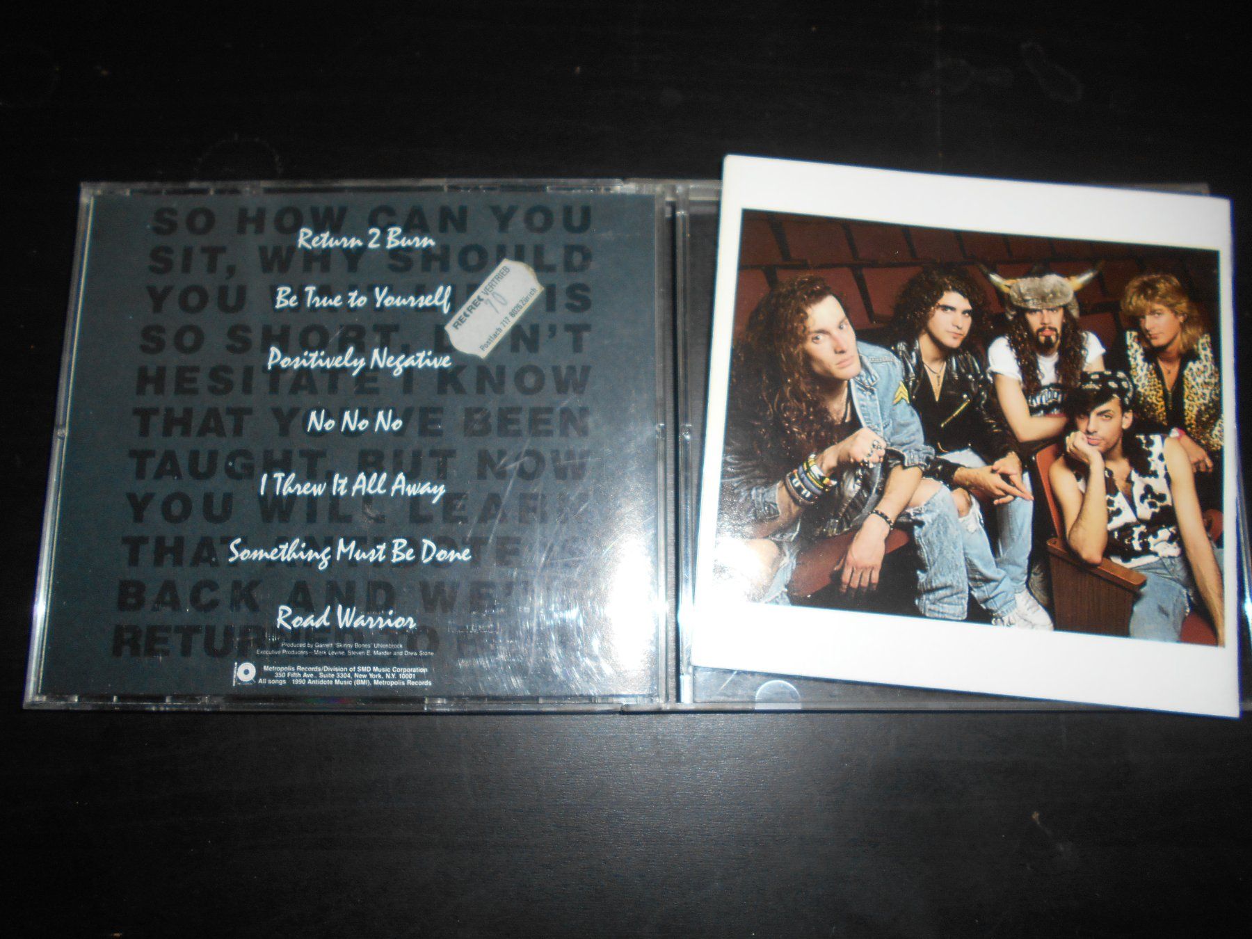 CD: Antidote – Return 2 Burn / 1990 – Usato da Aarberg venduto da witchhunter01 1