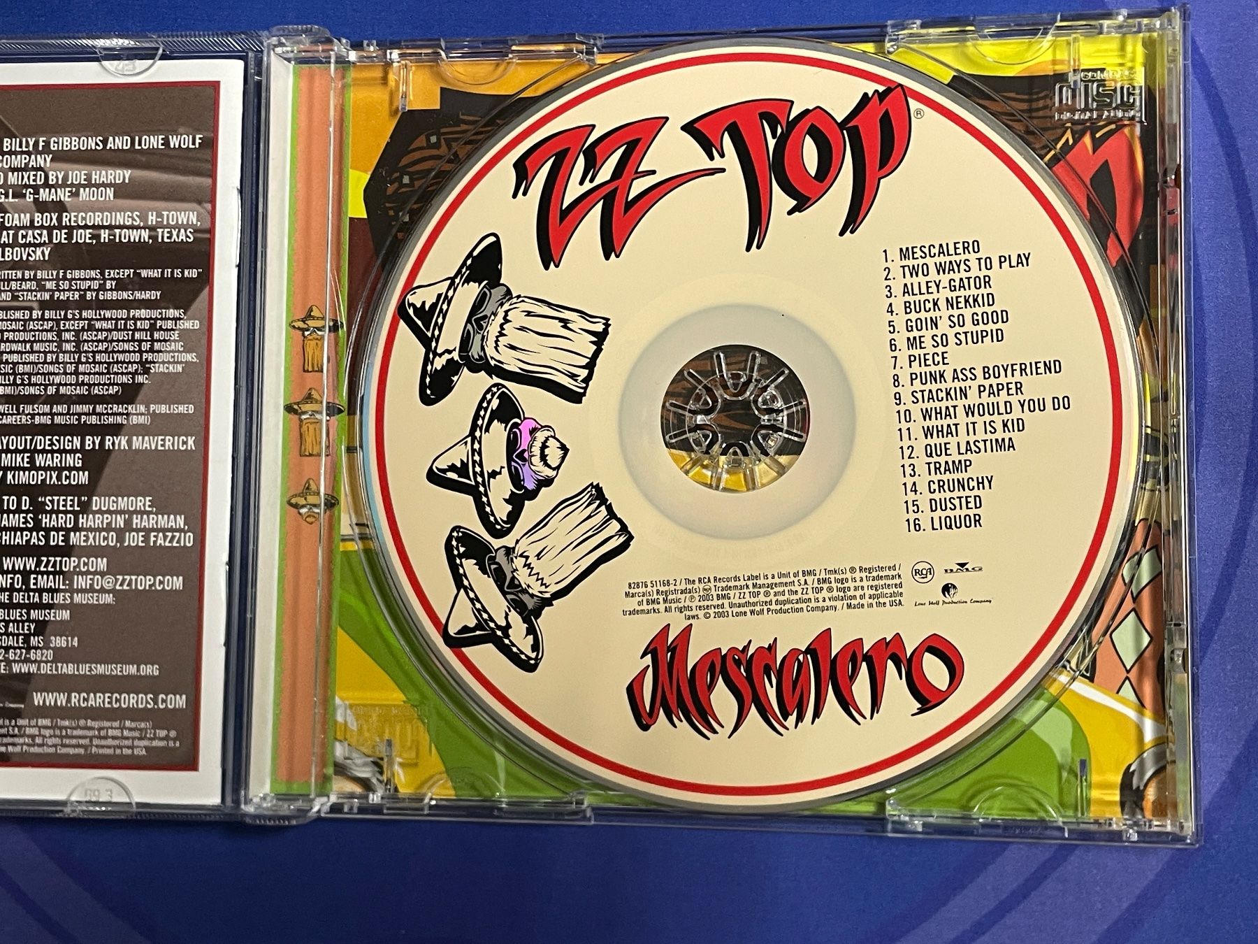 CDs: ZZ Top – Mescalero - Blues – D'occasion à Muri b. Bern par AdidasCollector 2