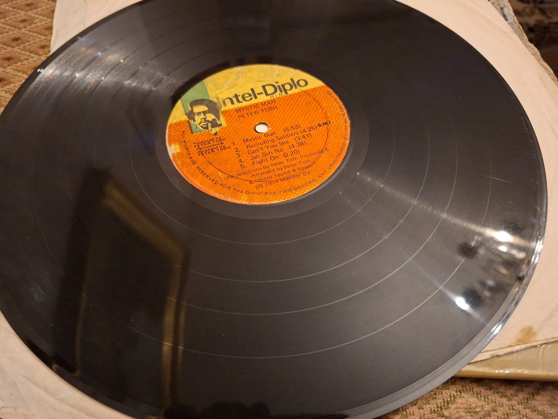 Dischi in vinile: Reggae LP - Peter Tosh - Mystic Man - – Usato da Bernex venduto da Wannabehasbeen01 6