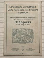 Landeskarte Schweiz Carte nationale no 259 Ofenpass.1:50 000