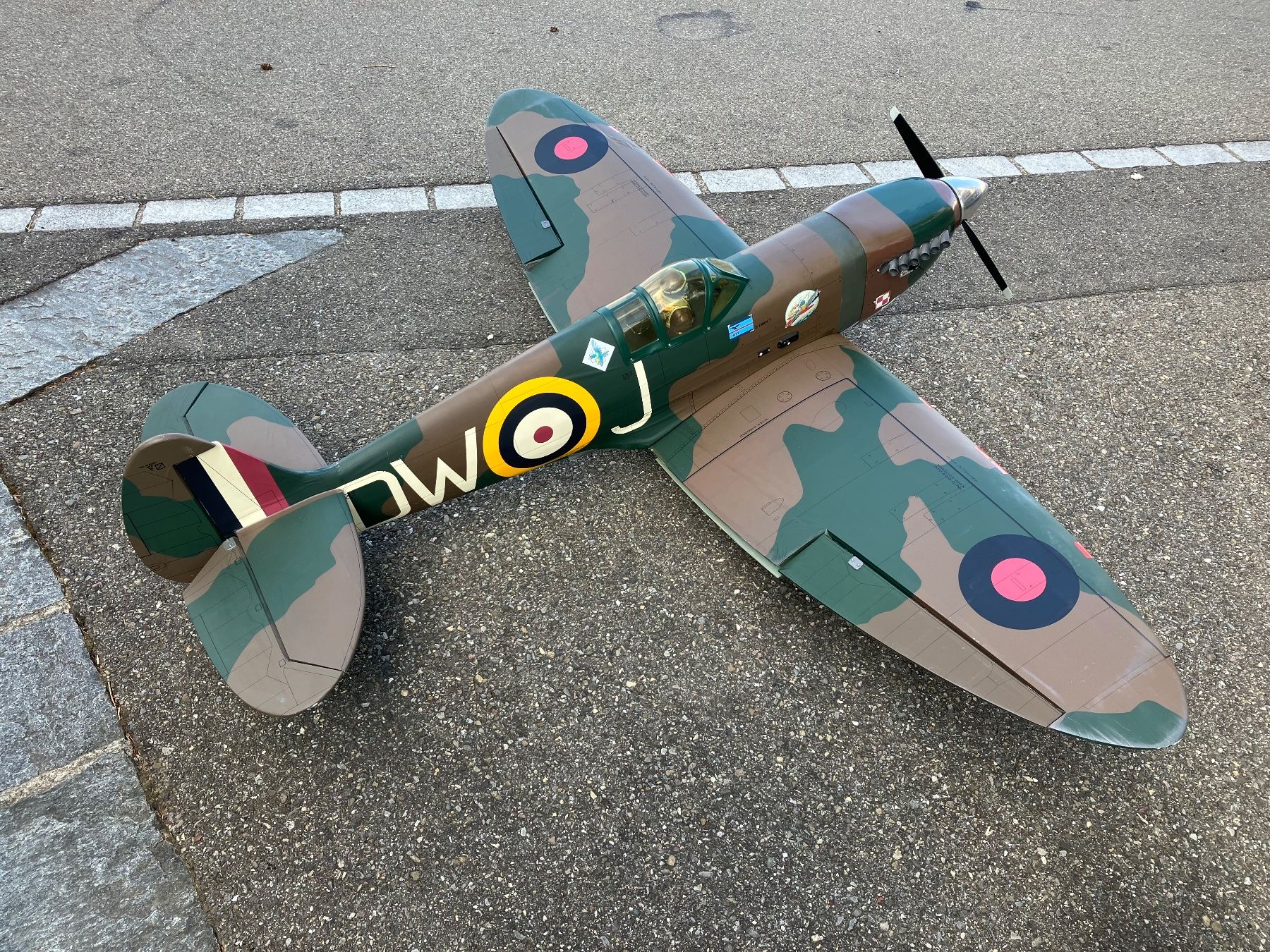 Modellismo RC: Spitfire von Blackhorse – Usato da Opfikon venduto da dom_sui300 1