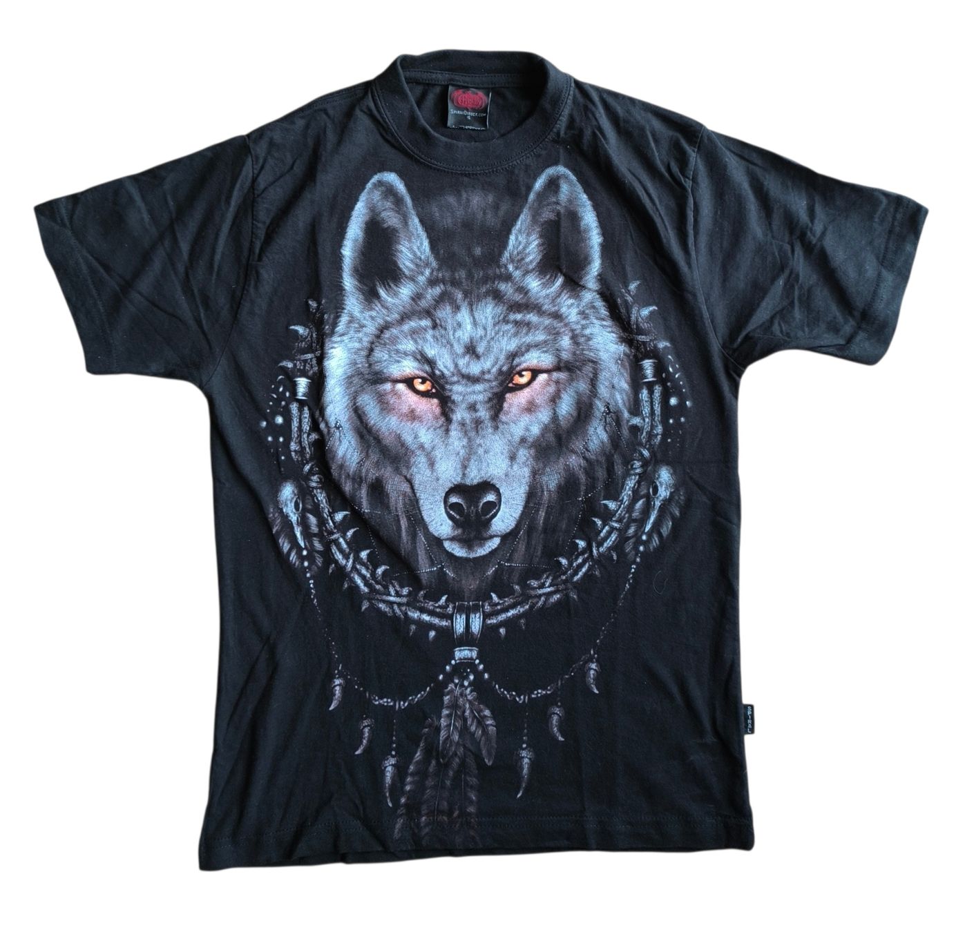 T-shirt: Spiral T-Shirt Wolf - Gothic, Punk, Emo – Nuovo (secondo la descrizione) da Gettnau venduto da Immortal_ 2