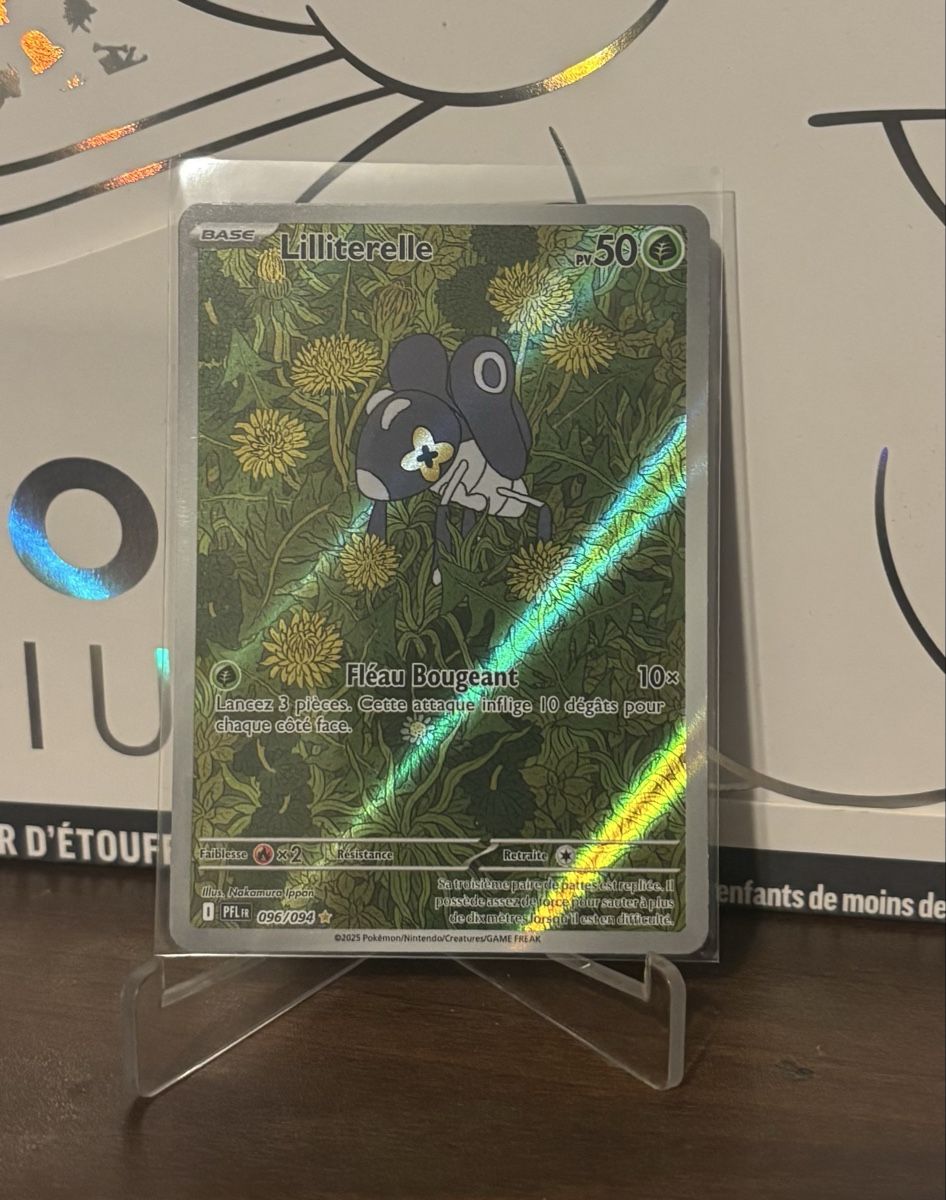 Pokémon Sammelbilder & Trading cards: Carte Pokémon Lilliterelle - Rare et en parfait état! – Neu (gemäss Beschreibung) aus Grand-Lancy von Mario64