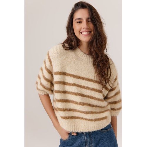 Maglioni & Felpe: Pull Artlove rayé beige/marron, taille M, neuf – Nuovo e nell'imballaggio originale da Morges venduto da sandy069 8