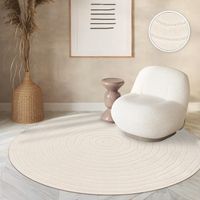 50% Rabatt 🚨 Moderner Teppich Skandi Rund 200 cm