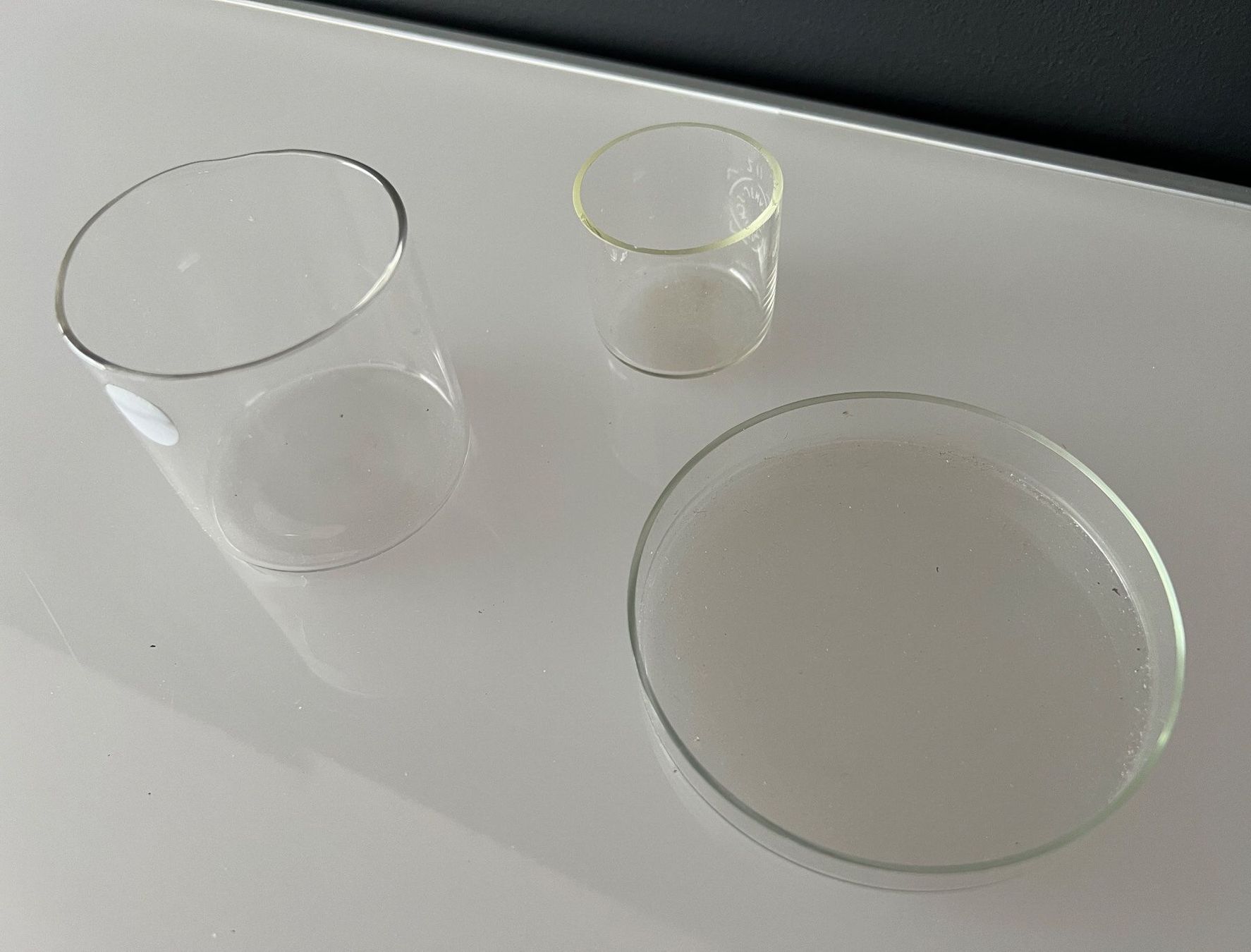 Bicchieri: 3 Antike Labor Gläser – Usato da Zürich venduto da stock4you 2