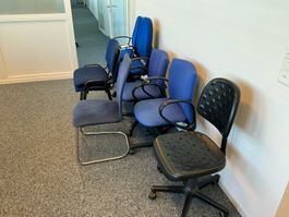 8 Bürostühle