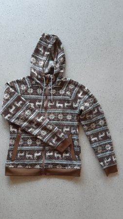 Vaude Strickfleece mit Norwegermuster
