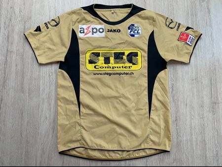 FC Luzern FCL Vintage Matchworn Trikot 2006/07 Makanaki
