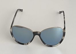 Andy Wolf Vintage Sonnenbrille mit blauem Glas - Top Zustand