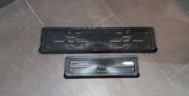 Auto Kennzeichenhalter, Nummernrahmen Set, hinten und vorne