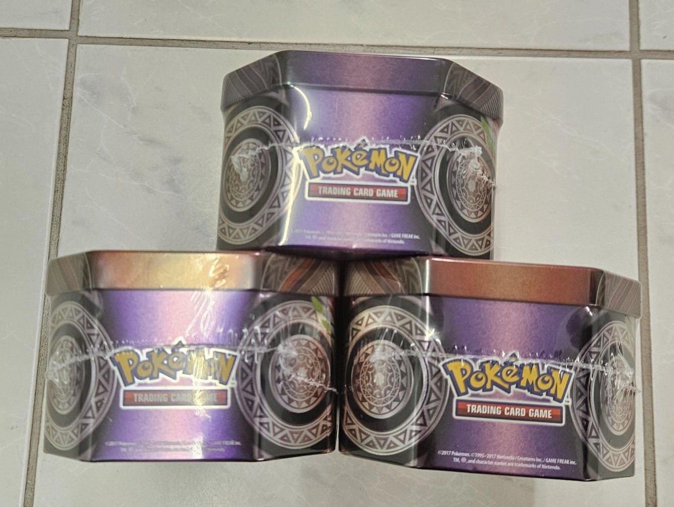 Pokémon Carte collezionabili: Pokémon Mysterious Powers Tin 3er Set – Nuovo e nell'imballaggio originale da Regensdorf venduto da 8Collect 3