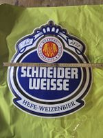 Schild Schneider Weisse Hefe-Weizenbier mit Aufhängung 