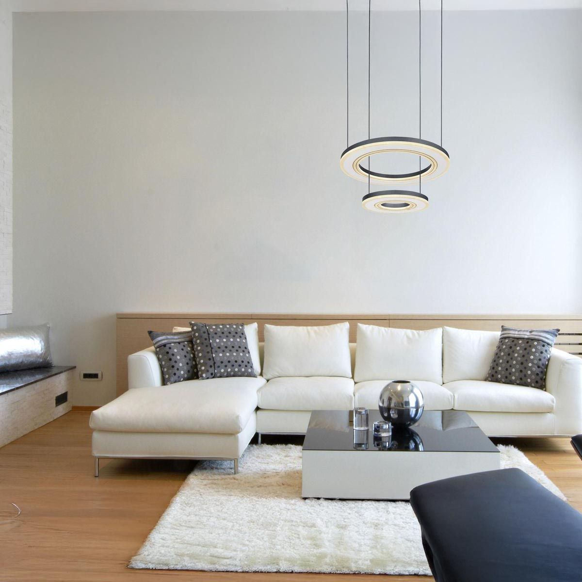 Lampadari & plafoniere: LED Pendelleuchte, CCT, Dimmer, 50 cm Ø – Nuovo (secondo la descrizione) da Kreuzlingen venduto da Smart-Light 1