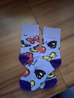 Socken mit Schmetterlingen - perfekt für den Frühling!🦋🦋