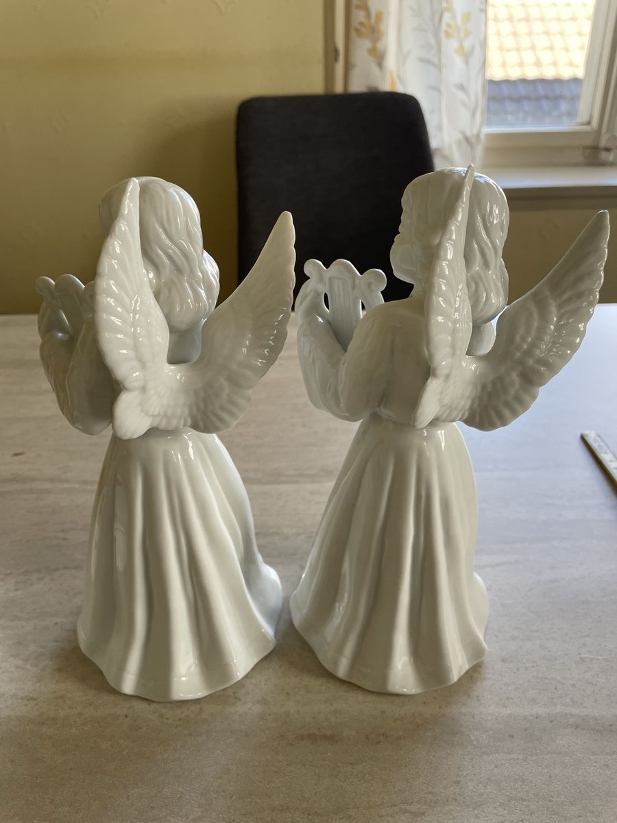 Statuette: 2 Porzellan Engel – Usato da Flawil venduto da Naphtali 4