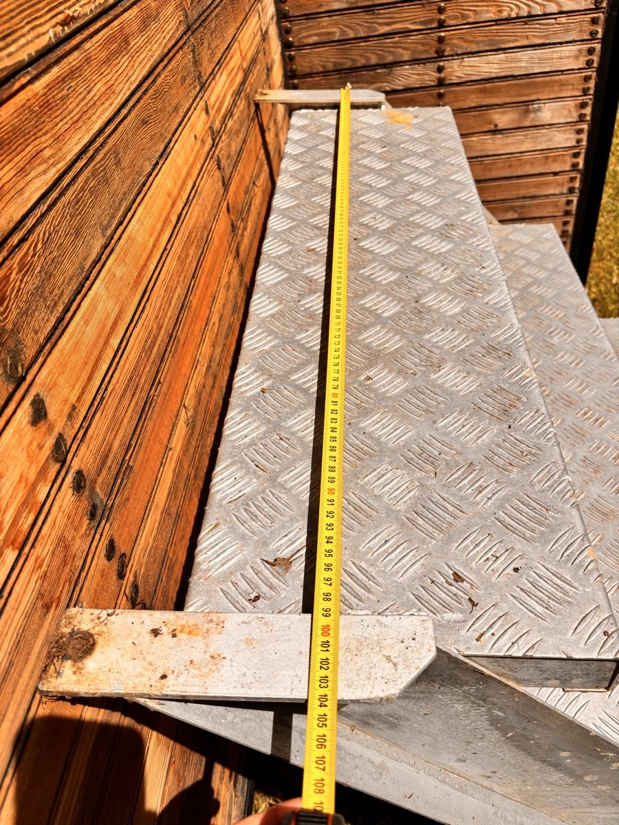 Scale: Massive Aluminium-Aussentreppe – Usato da Zürich venduto da Saho86 4