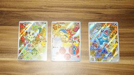 Johto Starters Trio First Partners Series 2 Promo