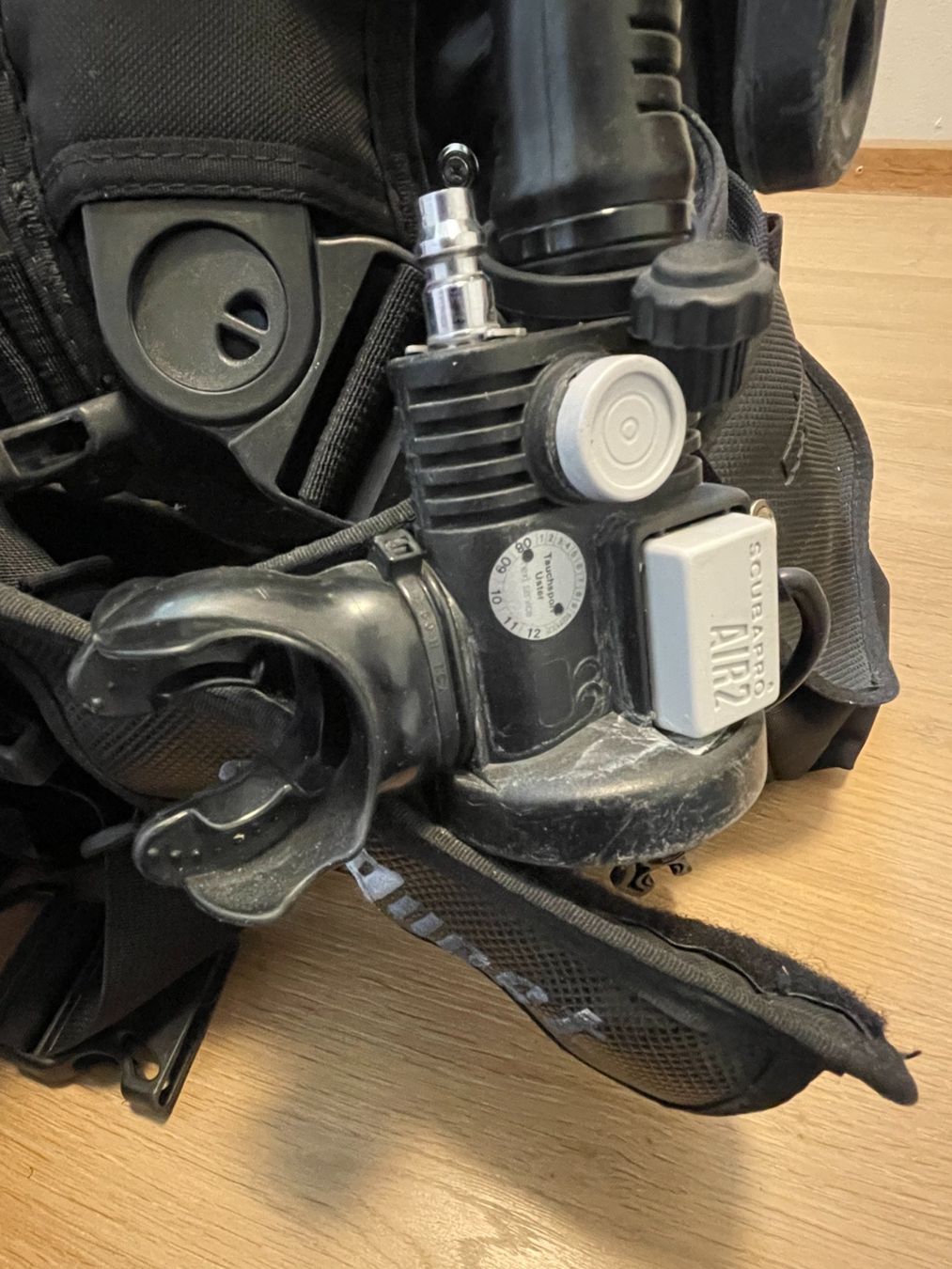 Bombole da sub: Jacket Aqualung Black Diamond inkl. Air2 – Usato da Kirchberg SG venduto da Diveii 2