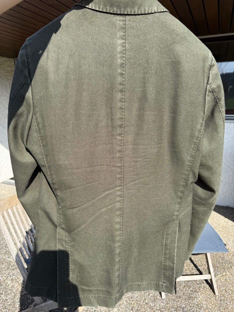 Windsor Jacken: Windsor Jacket / Sakko, olivgrün, sehr leicht und sommerlich – Gebraucht aus Schlieren von Timsonsan 4