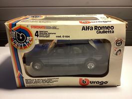 Modellauto "ALFA ROMEO GIULIETTA" BBURAGO 1:24 Neu & Ovp