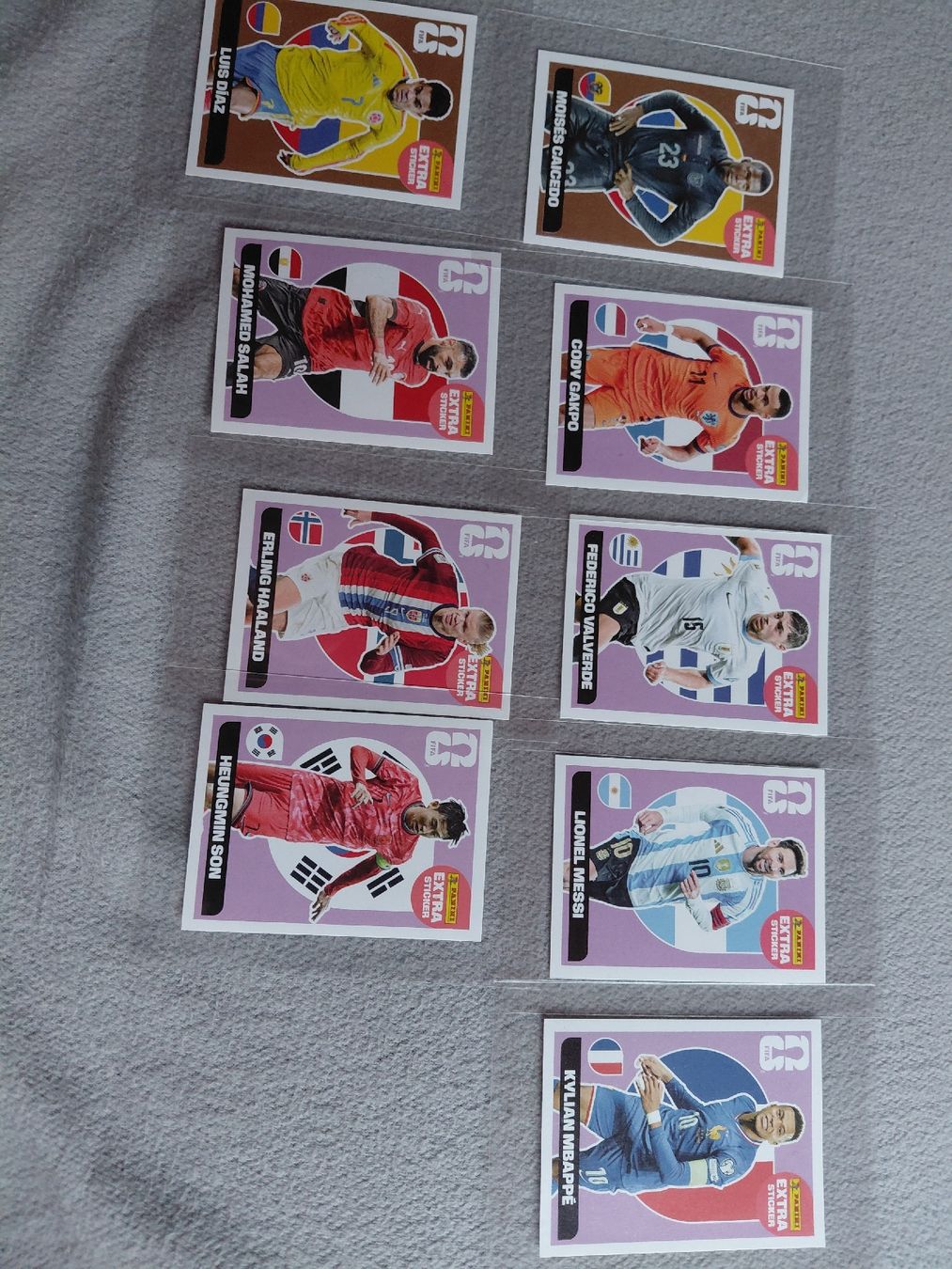Panini Carte collezionabili: lot de 9 panini extra stickers  – Nuovo (secondo la descrizione) da Châtel-St-Denis venduto da aur_9dnc