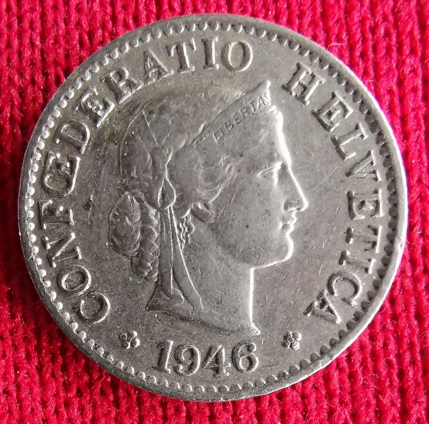 Tutti le monete: 5 Rappen 1946 ab nur Fr. 0.50 – Usato da Küssnacht am Rigi venduto da Gold_und_mehr 1