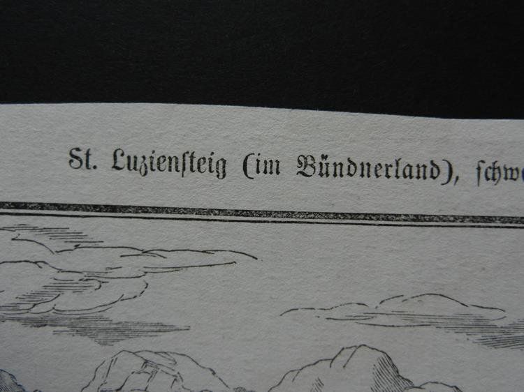 Incisioni: Sankt Luzisteig – Usato da Risch venduto da Rischli15 2
